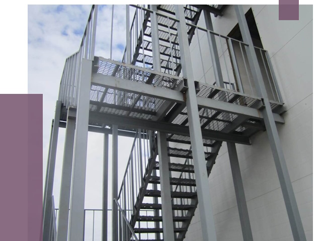 Монтаж пожарных лестниц в Донецке от 8320 руб.