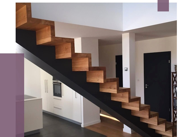 Изготовление деревянных лестниц в Донецке от 93058 руб. | ПРОЛЁТ-Днк