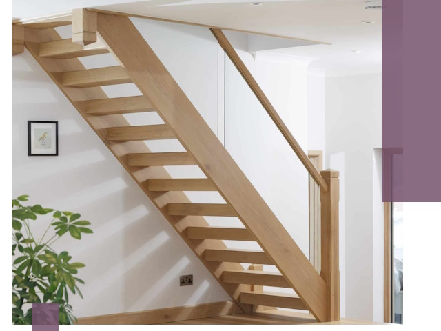 Изготовление деревянных лестниц под ключ в Донецке для дома