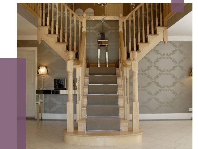 Монтаж деревянных лестниц в Донецке от 8156 руб. 