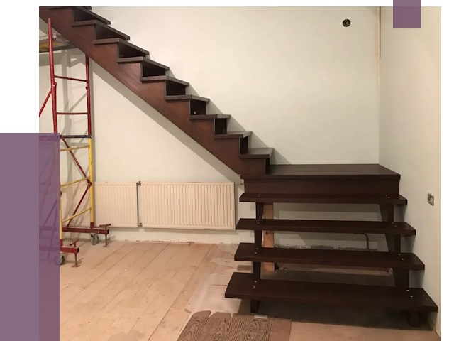 Демонтаж деревянных лестниц в Донецке от 2124 руб.