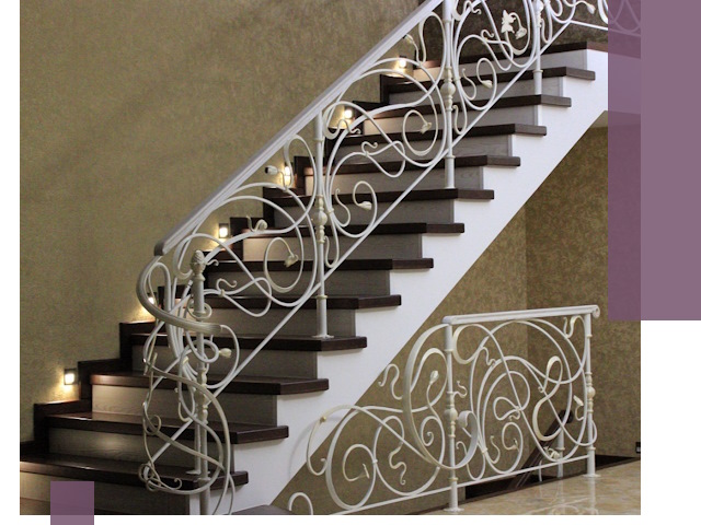 Кованые лестницы под ключ в Донецке — изготовление и монтаж