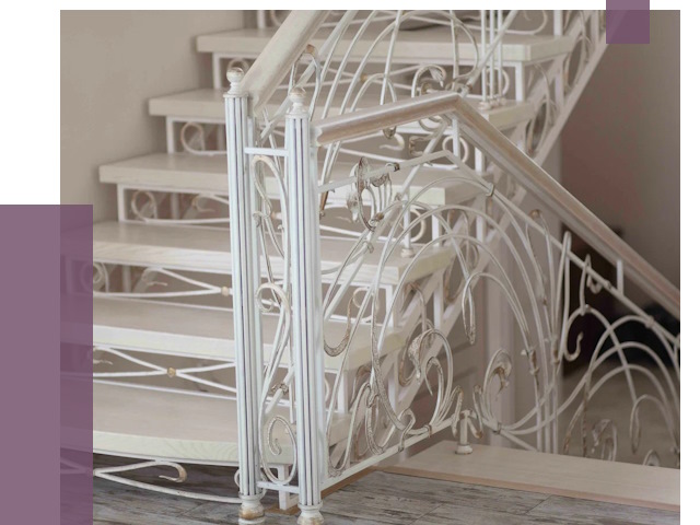 Изготовление кованых лестниц на заказ в Донецке от 93058 руб. | ПРОЛЁТ-Днк