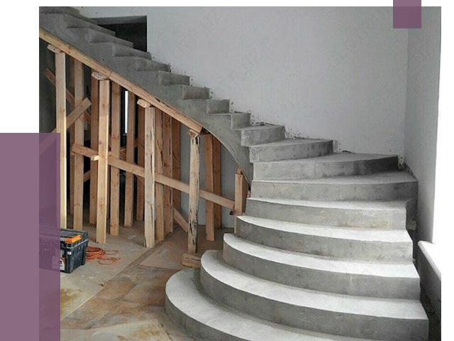 Изготовление бетонных лестниц под ключ в Донецке от 21349 руб. | ПРОЛЁТ-Днк