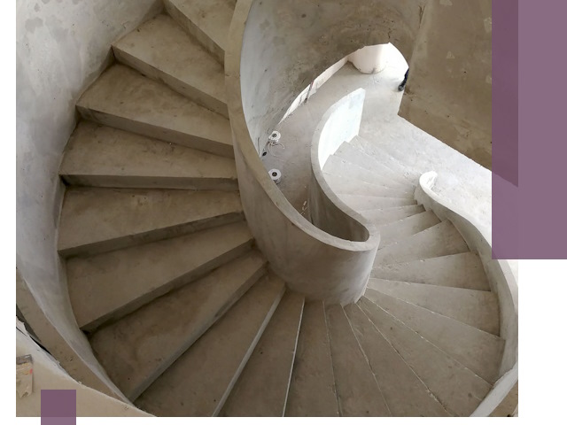 Монтаж бетонных лестниц под ключ в Донецке быстро и надежно