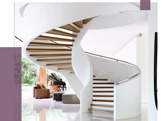 Винтовые лестницы в Донецке под ключ от 52003 руб. | ПРОЛЁТ-Днк