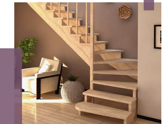 Изготовление Г-образных лестниц в Донецке от 20254 руб. 