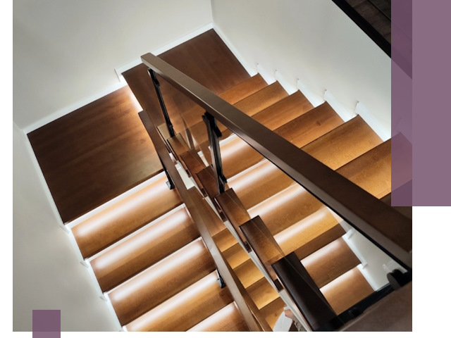 Изготовление П-образных лестниц под ключ в Донецке