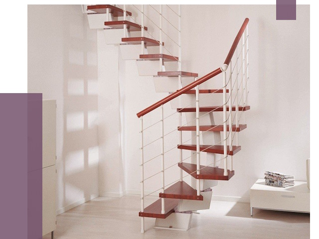 Изготовление лестниц на больцах в Донецке от 10401 руб. | ПРОЛЁТ-Днк