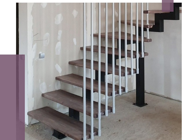 Монтаж лестниц на больцах в Донецке от 8977 руб. — надежно| ПРОЛЁТ-Днк