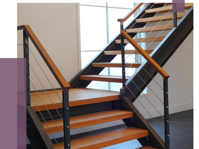 Изготовление лестниц на металлокаркасе в Донецке от 20254 руб. | ПРОЛЁТ-Днк