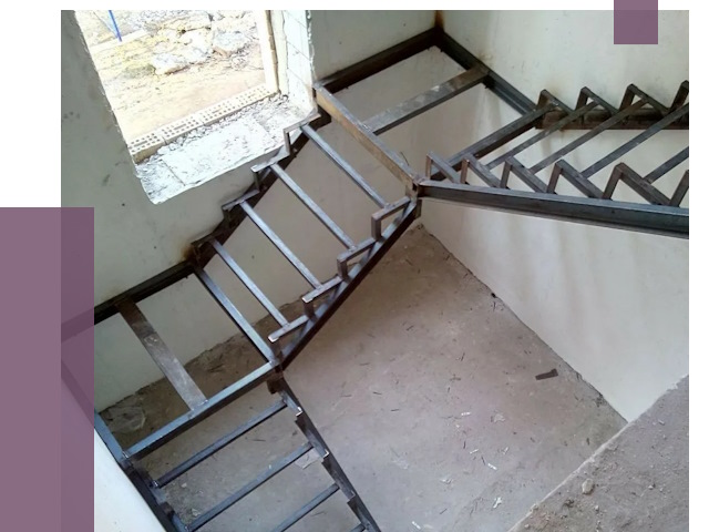 Монтаж лестниц на металлокаркасе в Донецке от 13685 руб. — ПРОЛЁТ-Днк