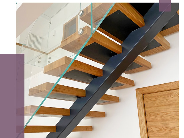 Лестницы на монокосоуре в Донецке от 20254 руб. под ключ | ПРОЛЁТ-Днк