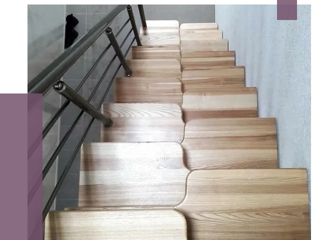 Лестницы гусиный шаг в Донецке от 13959 руб. под ключ | ПРОЛЁТ-Днк