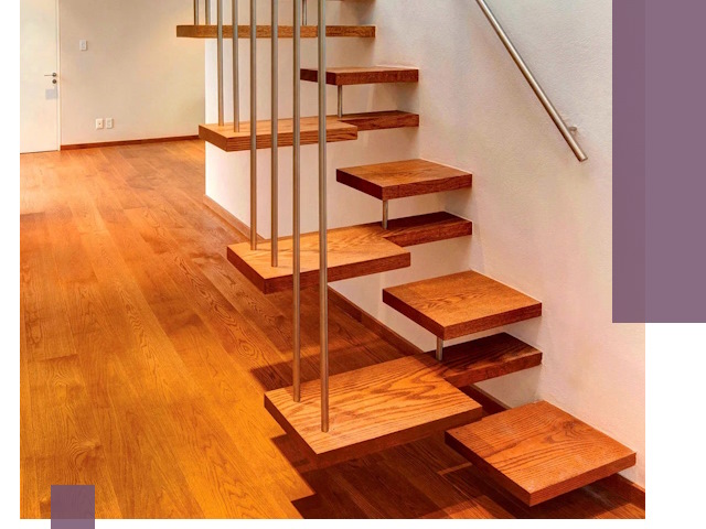 Лестницы «гусиный шаг» на заказ в Донецке для узких пространств