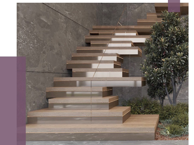 Современные лестницы в Донецке от 14780 руб. | ПРОЛЁТ-Днк