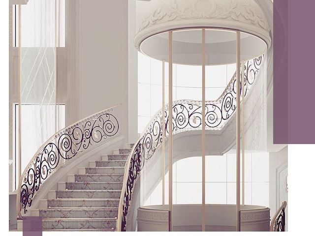 Элитные лестницы на заказ высокого класса в Донецке