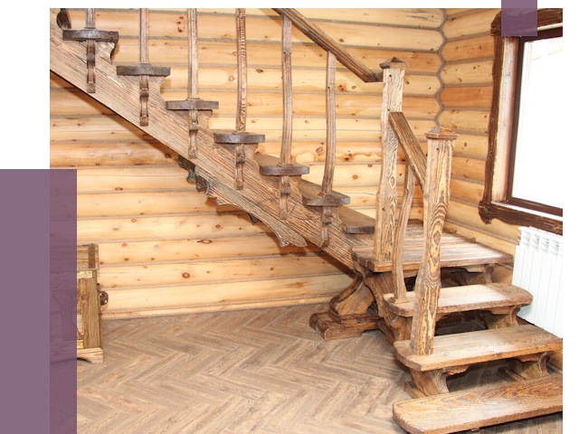 Лестницы в баню в Донецке от 20473 руб. — изготовление | ПРОЛЁТ-Днк