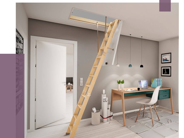 Чердачные лестницы в Донецке — от 15601 руб. | ПРОЛЁТ-Днк