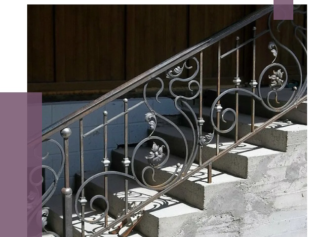 Кованые перила в Донецке от 9306 руб. под ключ — качество от ПРОЛЁТ-Днк