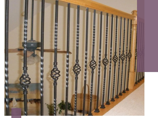 Изготовление и монтаж кованных перил в Донецке под ключ