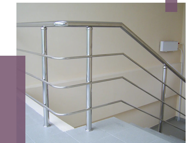 Алюминиевые перила в Донецке от 6788 руб. под ключ | ПРОЛЁТ-Днк