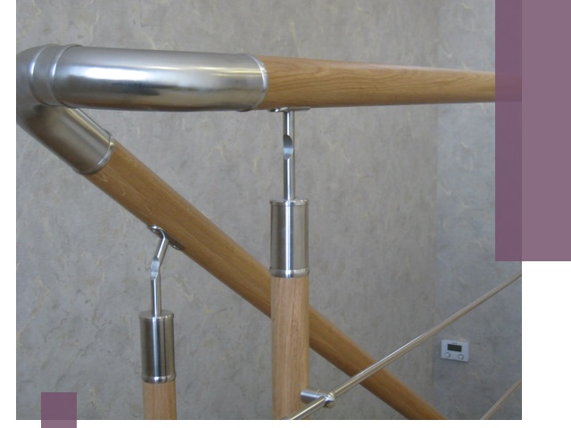 Комбинированные перила на заказ в Донецке — монтаж и производство