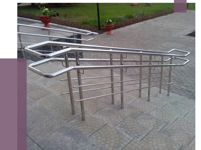 Перила для инвалидов в Донецке от 8123 руб. под ключ | ПРОЛЁТ-Днк