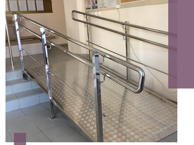 Перила для инвалидов в Донецке — надежные поручни и ограждения