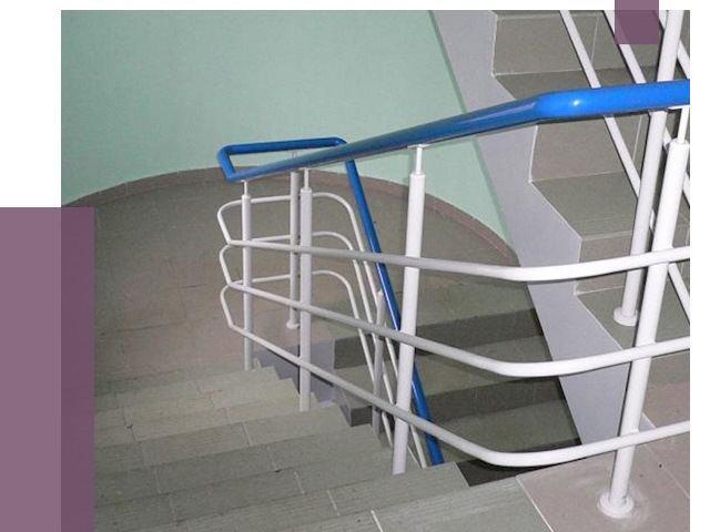 Перила в подъезде в Донецке — установка и замена от 7937 руб. | ПРОЛЁТ-Днк