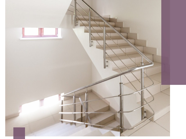 Установка и замена перил в подъезде в Донецке