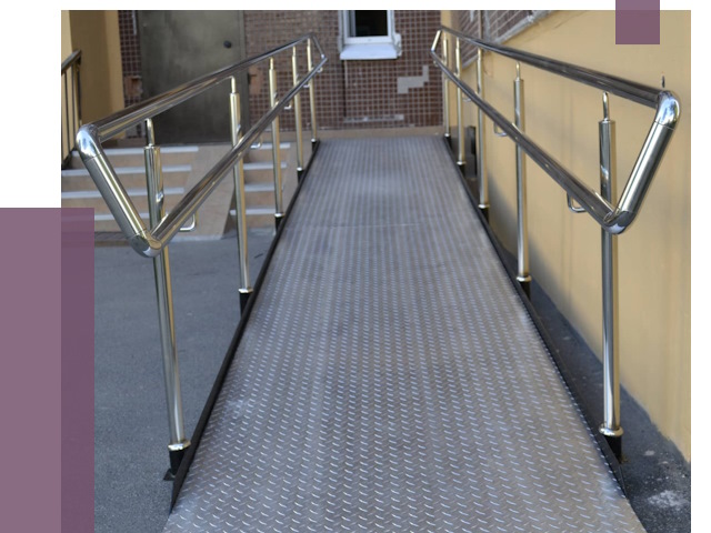 Пандусы в Донецке от 13138 руб. — установка для инвалидов | ПРОЛЁТ-Днк