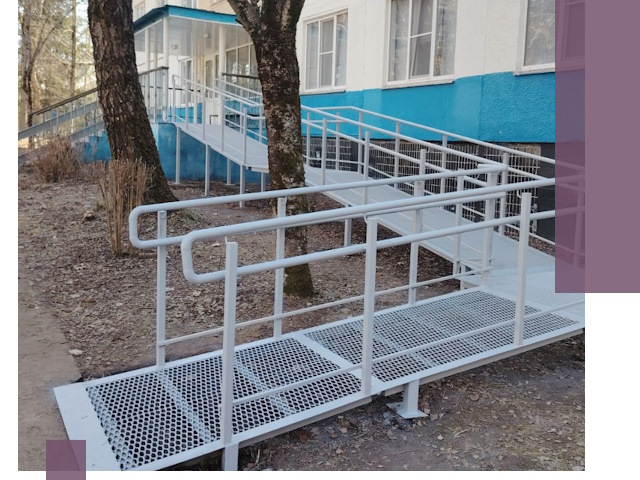 Пандусы под ключ в Донецке: изготовление, монтаж и демонтаж