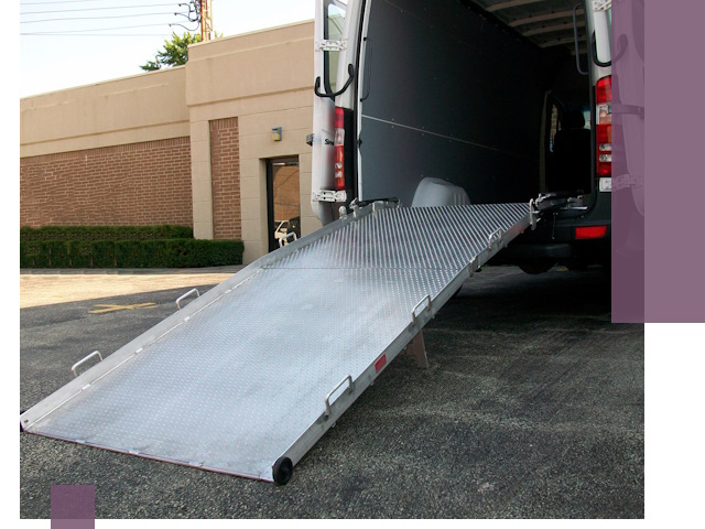 Мобильные пандусы в Донецке — производство, монтаж и аренда