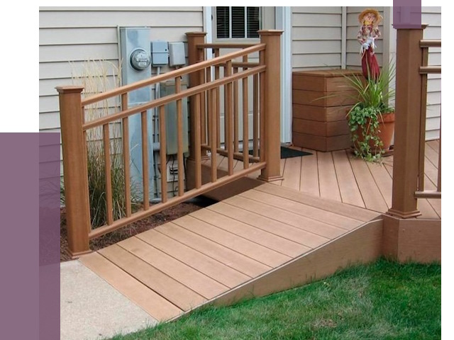 Пандус на крыльцо в Донецке под ключ от 8320 руб. 