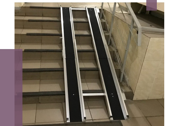 Установка пандуса в подъезд в Донецке от 8539 руб. под ключ | ПРОЛЁТ-Днк