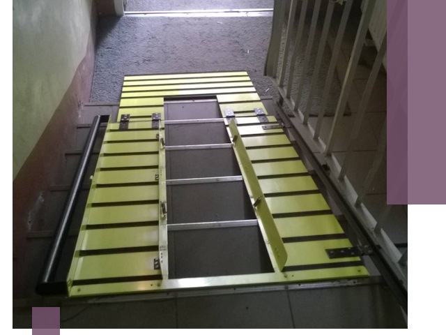 Профессиональный монтаж пандуса в подъезд в Донецке