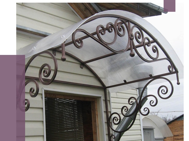 Изготовление козырьков в Донецке от 7883 руб. — заказать | ПРОЛЁТ-Днк