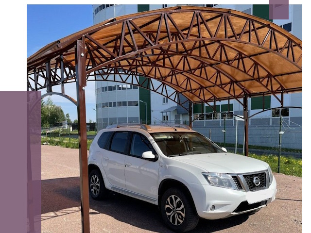 Недорогие навесы в Донецке от 45982 руб.  | ПРОЛЁТ-Днк