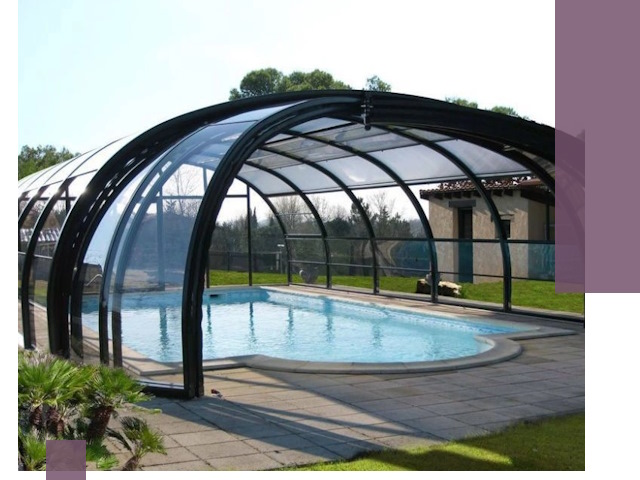 Навесы для бассейна в Донецке: изготовление и монтаж под ключ
