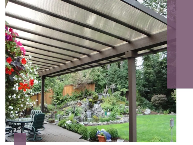 Навесы из поликарбоната под ключ в Донецке быстро и надёжно