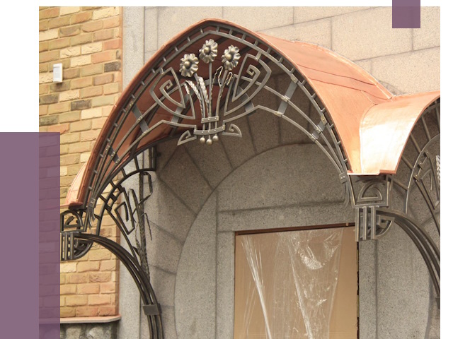 Арочные козырьки в Донецке от 15601 руб. 