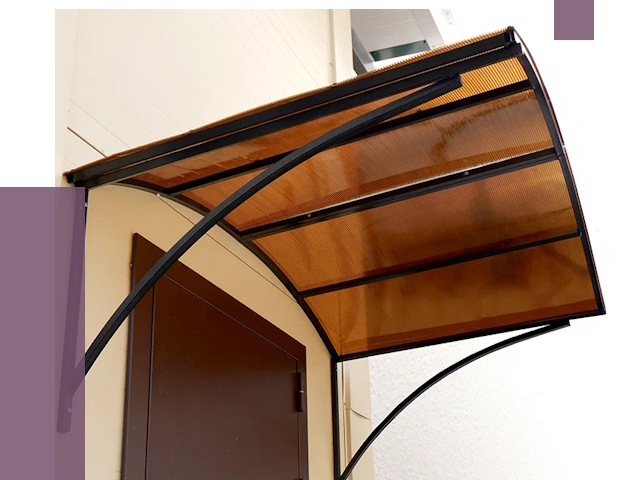 Недорогие козырьки в Донецке от 8123 руб.  | ПРОЛЁТ-Днк