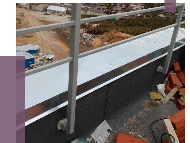 Монтаж парапетов в Донецке от 4598 руб.  | ПРОЛЁТ-Днк