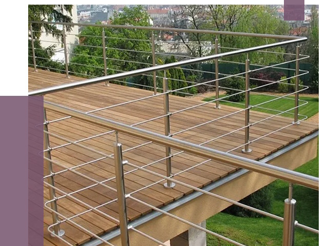 Алюминиевые парапеты в Донецке под ключ от 8320 руб. 