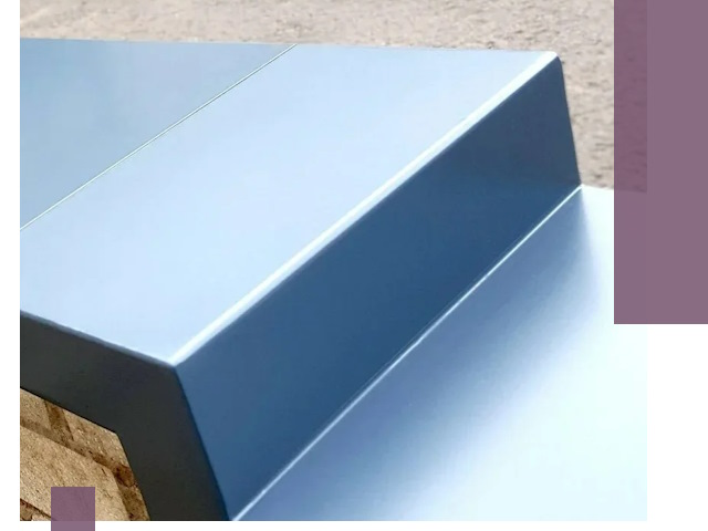 Крышки на парапет в Донецке: изготовление и монтаж под ключ