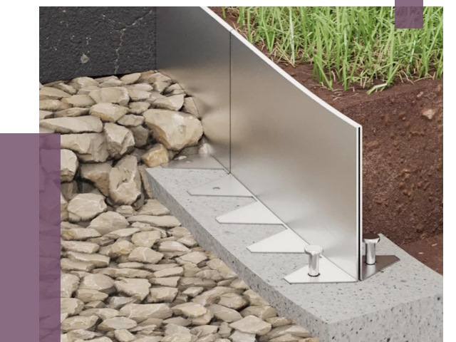 Изготовление металлических бордюров в Донецке от 8211 руб. | ПРОЛЁТ-Днк