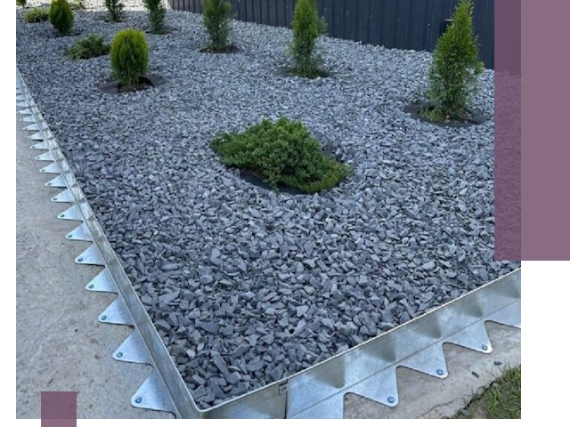 Оцинкованные металлические бордюры под заказ в Донецке