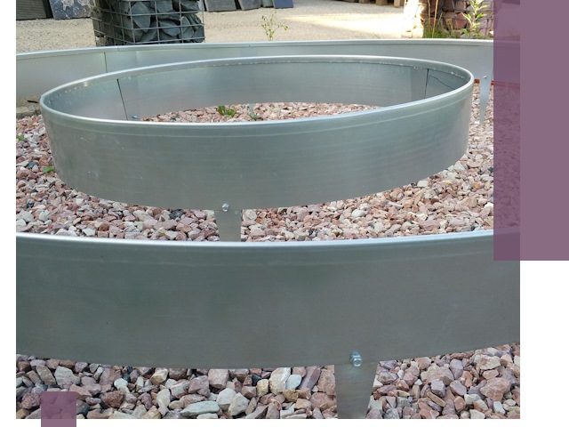 Нержавеющие бордюры под ключ в Донецке — изготовление и монтаж