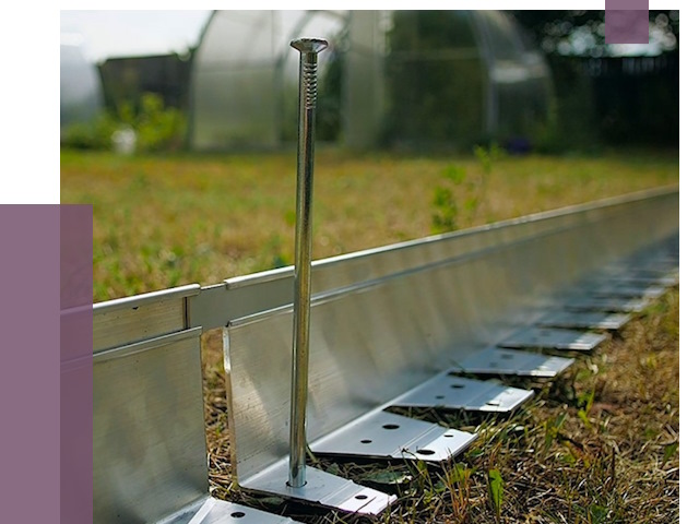 Металлические бордюры для газона в Донецке от 4598 руб. | ПРОЛЁТ-Днк